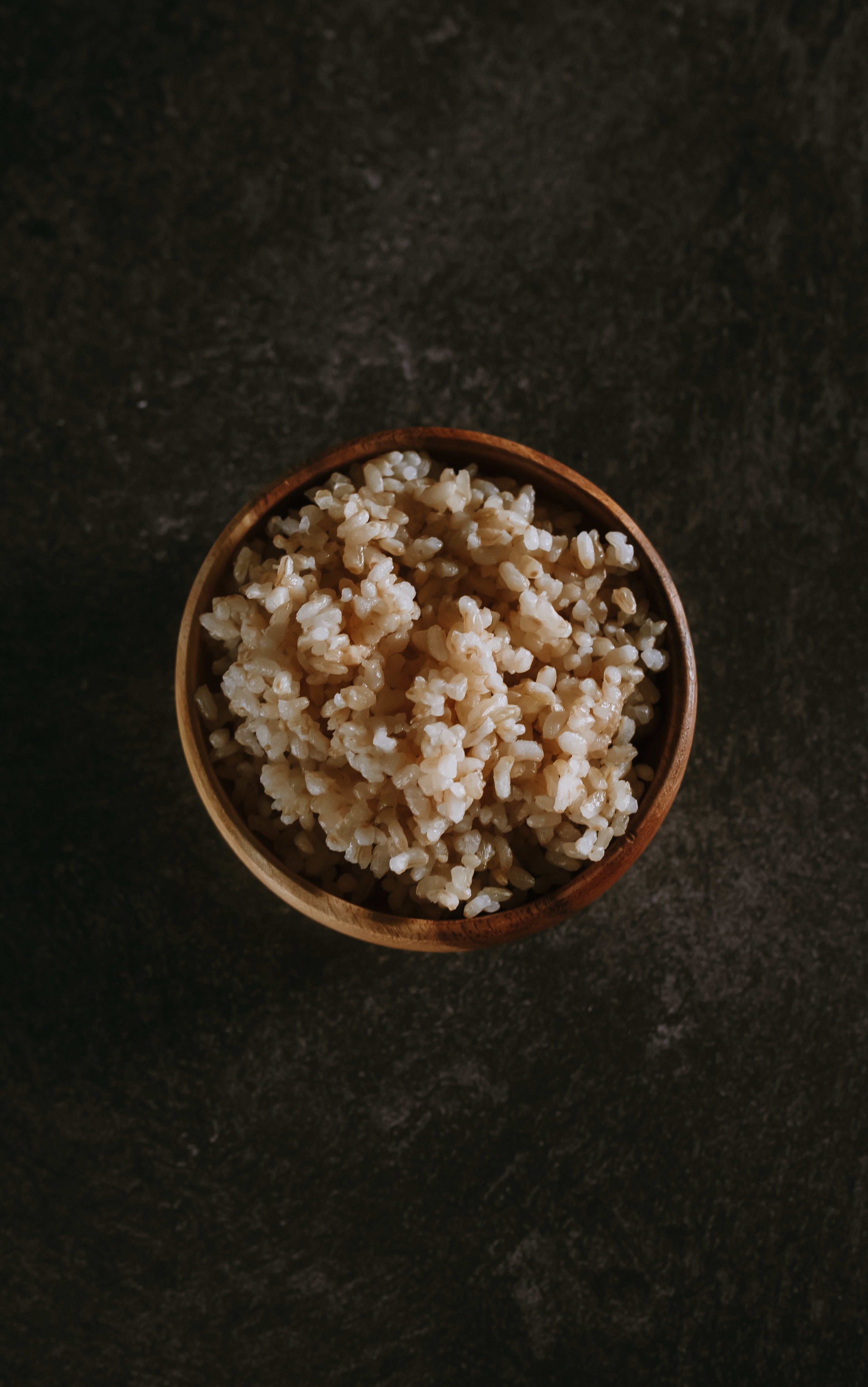 Semi-brown Koshihikari Rice